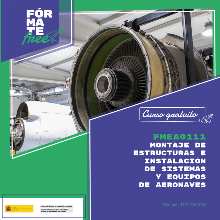 Lee más sobre el artículo L1SFC23/00176 – Montaje de estructuras e instalación de sistemas y equipos de aeronaves