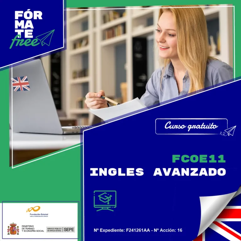 Lee más sobre el artículo FCOE11 – CURSO GRATUITO DE INGLÉS AVANZADO