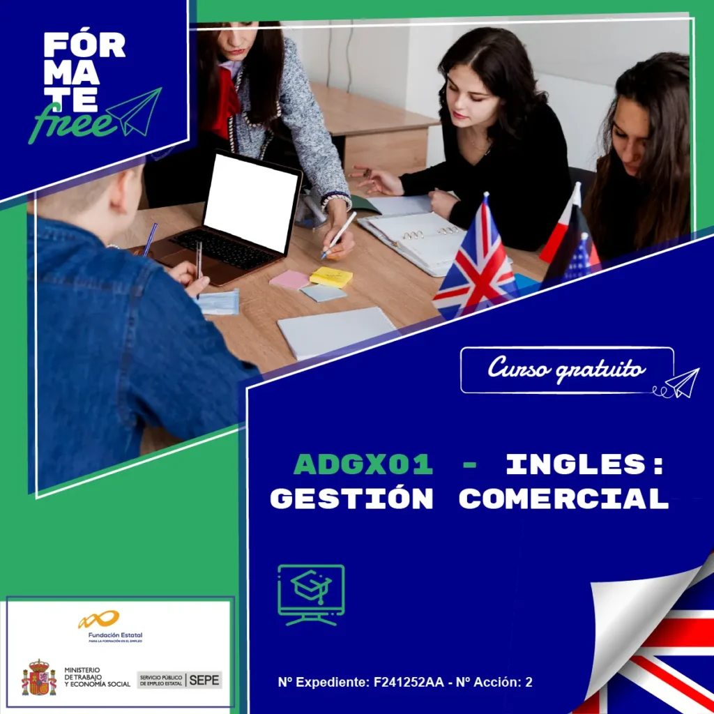 curso ingles gestion comercial