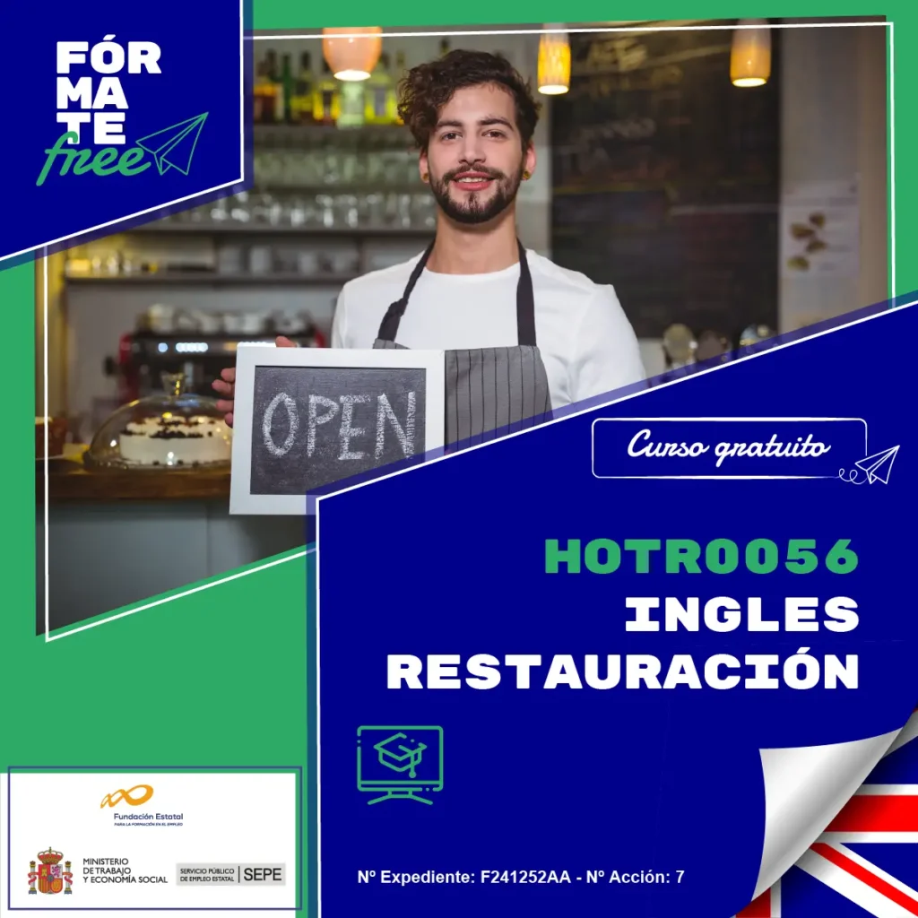 curso ingles para restauracion