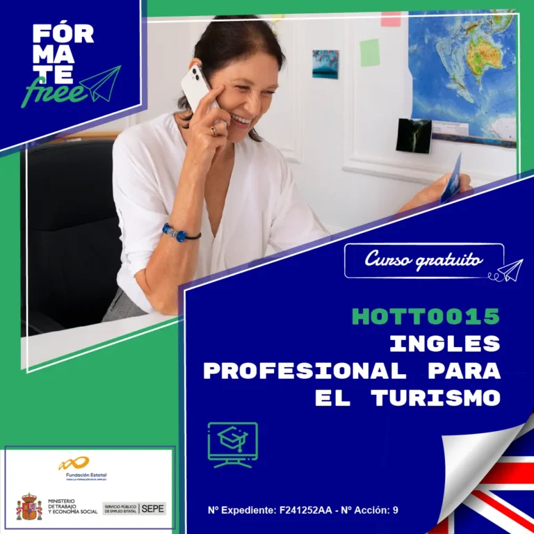 Lee más sobre el artículo HOTT0015 – CURSO GRATUITO DE INGLÉS PROFESIONAL PARA EL TURISMO